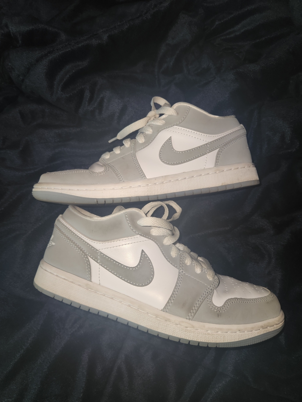 Nike Low-Top Sneakers White & Light Gray